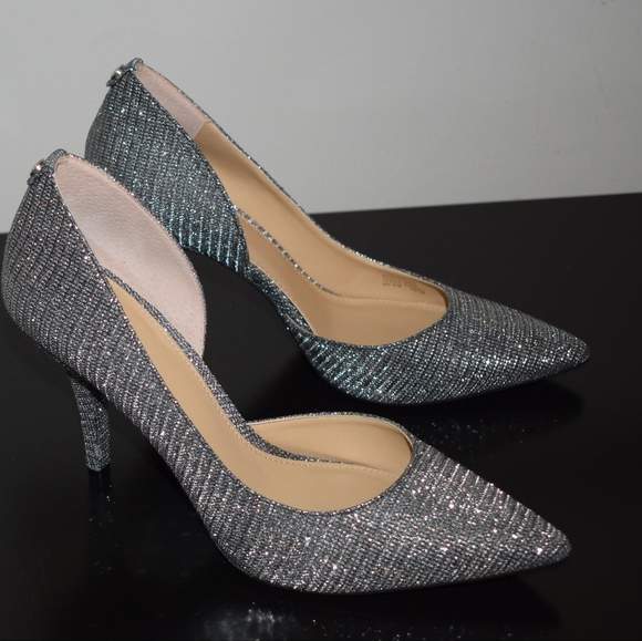 Michael Kors, Natalie, glitter pump, size 8, EUC - Picture 1 of 10